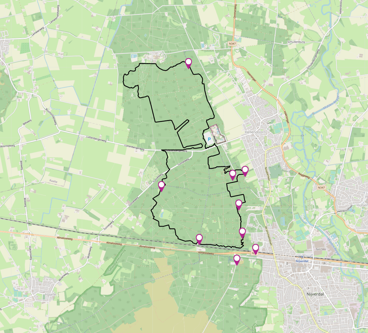 Vakantiepark Hellendoorn - Fietsen in Overijssel